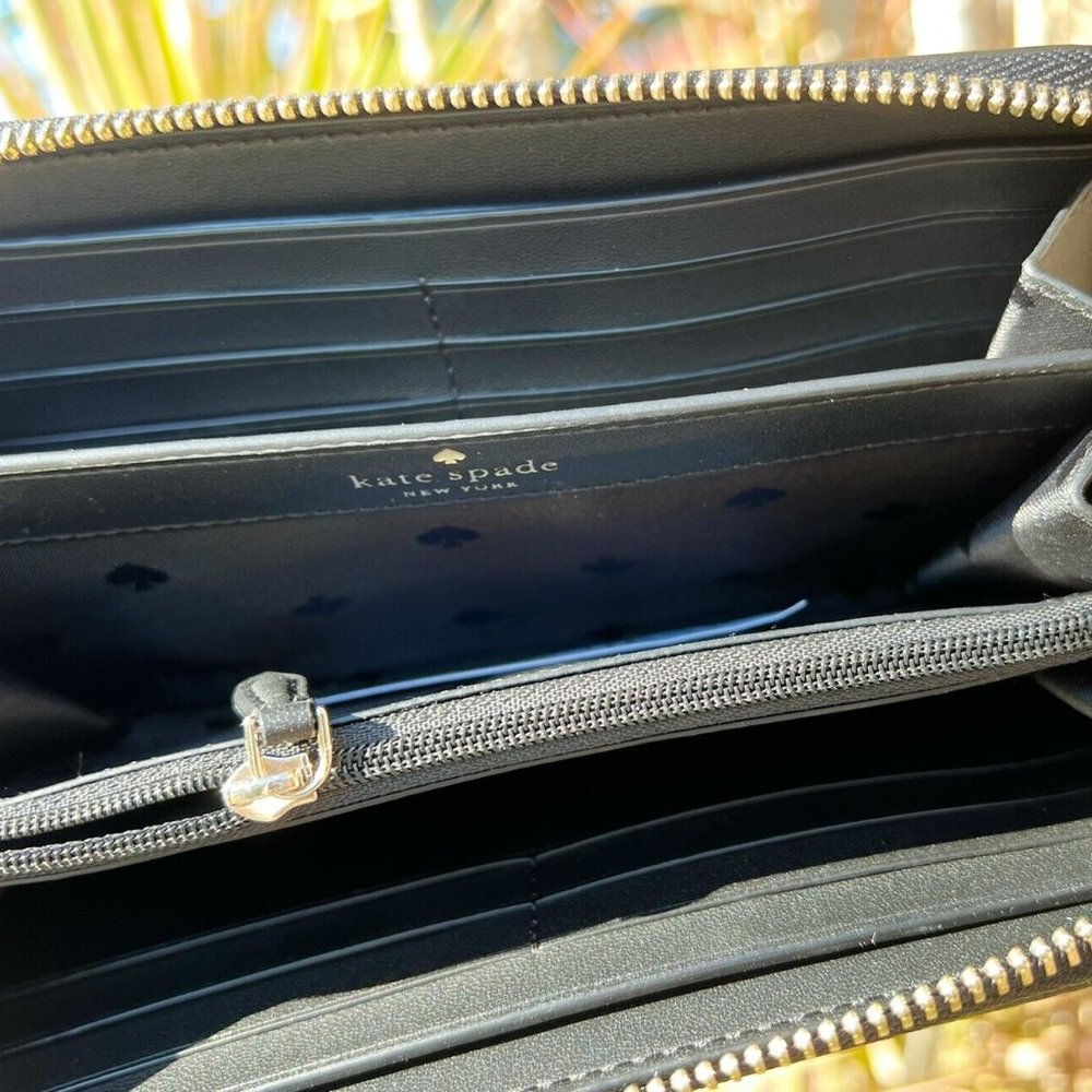 Kate Spade Saffiano Large Zip Around Continental Wallet - Picture 3 of 3